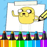 adventure_time_how_to_draw_jake игри