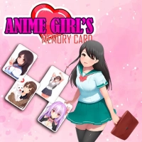 Anime Tüdrukute Mälukaart
