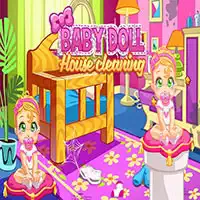เกมทำความสะอาดบ้านตุ๊กตาทารก ภาพหน้าจอของเกม