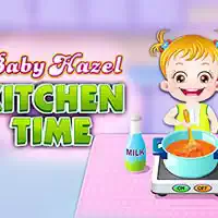 Hora Da Cozinha Baby Hazel captura de tela do jogo