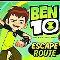 ben_10_escape_route თამაშები