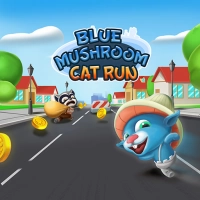 蓝蘑菇猫快跑