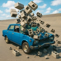 Test nárazu automobilů: Op abandoned město