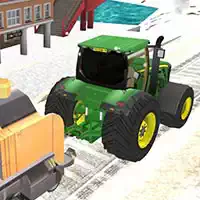chained_tractor_towing_train เกม