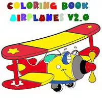Книжка-Раскраска Самолет V 2.0 скриншот игры