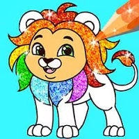 coloring_book_lion Trò chơi