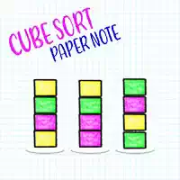 cube_sort_paper_note Jocuri