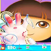 dora_hand_doctor_fun_games_for_girls_online თამაშები