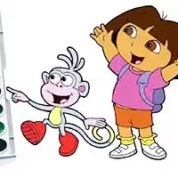 dora_the_explorer_coloring_book Lojëra