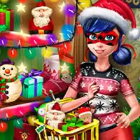 dotted_girl_christmas_shopping เกม