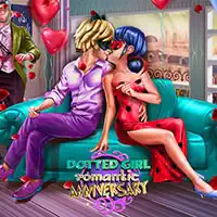 Dotted Girl Romantické Výročí snímek obrazovky hry