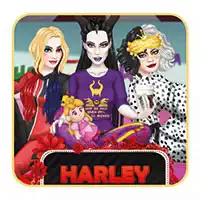 dress_up_game_harley_and_bff_pj_party игри