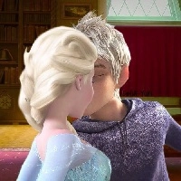 elsa_and_jack_love_kiss Խաղեր