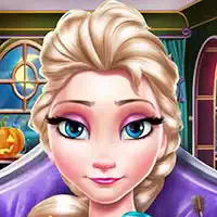 Maquillage Halloween Effrayant Elsa