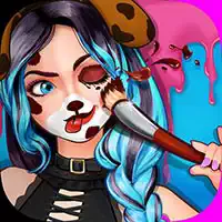 face_paint_party_-_social_star_dress-up_games ເກມ