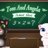 game_tom_and_angela_school_quiz Խաղեր