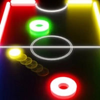 glow_hockey_online ເກມ