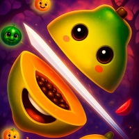 Irisan Buah Halloween