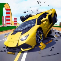 ລົດ Hyper Cars Ramp Crash