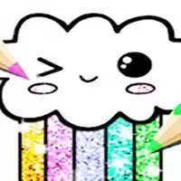 kawaii_coloring_book_glitter_-_drawing_book 游戏