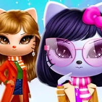 kitty_squad_winter_dress_up Gry