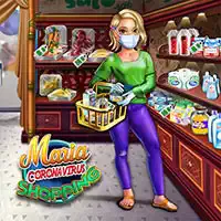 Compras María Coronavirus captura de pantalla del juego