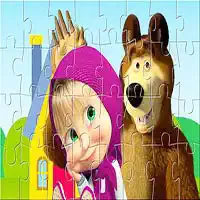 Masha Puzzle Time