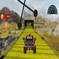 mega_levels_car_stunt_impossible_track_game игри