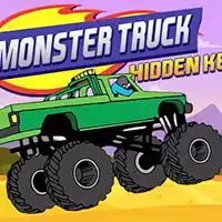 Chaves Ocultas Do Monster Truck captura de tela do jogo
