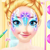 princess_christmas_face_painting игри