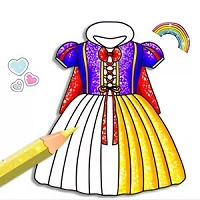 princess_glitter_coloring Hry