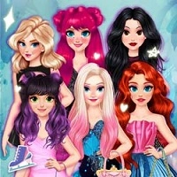 princess_iceskates_winter_dress_up ألعاب