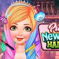 princess_new_look_haircut بازی ها