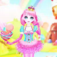 Prinses Sweet Candy Cosplay