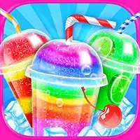rainbow_frozen_slushy_truck_ice_candy_slush_maker игри