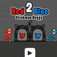 red_and_blue_stickman_huggy_2 खेल