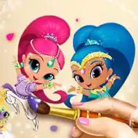 shimmer_and_shine_coloring_book игри