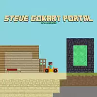 steve_go_kart_portal Ойындар