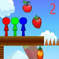 Stickman Bros En La Isla De Las Frutas 2 captura de pantalla del juego