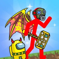 Stickman Mega Boss: Bătălii!