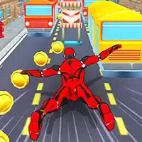 subway_superhero_robot_endless_run ゲーム