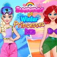 summer_vs_winter_princesses_battle Ойындар