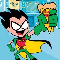 Teen Titans Go! Παιχνίδια: Μάχη με Φαγητό