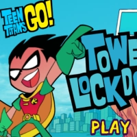 teen_titans_go_lockdown_tower ເກມ