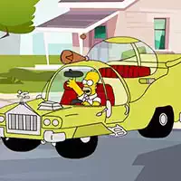 the_simpsons_car_jigsaw เกม