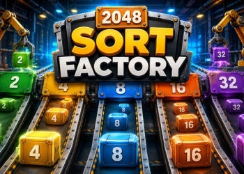 2048 Сортувальна фабрика скріншот гри