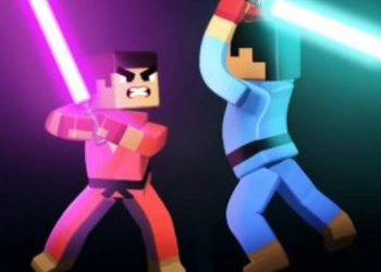 Gladiador de Blocos 3D: Desenho da Espada captura de tela do jogo