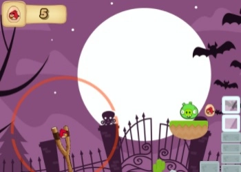 Angry Birds Που Παλεύουν Με Ζόμπι στιγμιότυπο οθόνης παιχνιδιού