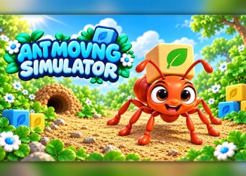 Simulator i lëvizjes së milingonave pamje nga ekrani i lojës