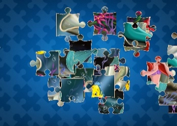 Ariel De Kleine Zeemeermin Match 3 Puzzel schermafbeelding van het spel